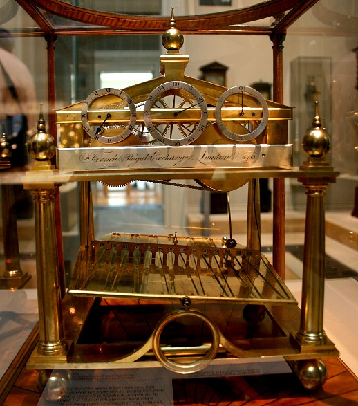 File:Rolling ball clock in the British Museum.jpg